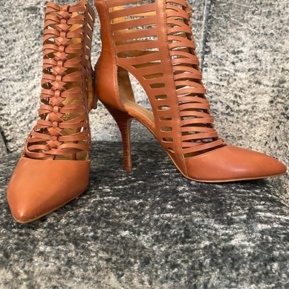 NEW-Sexy Gladiator Heels- Nine West - Picture 1 of 5
